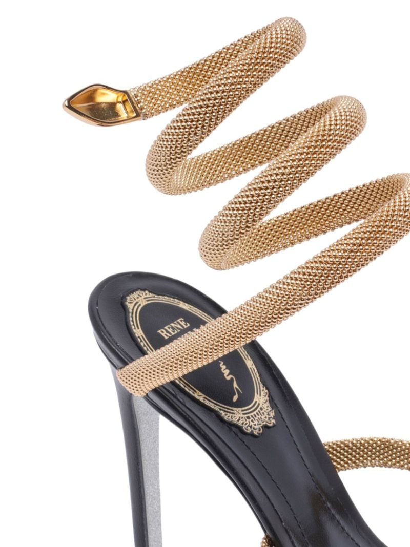 120mm Crystal-embellished Sandals