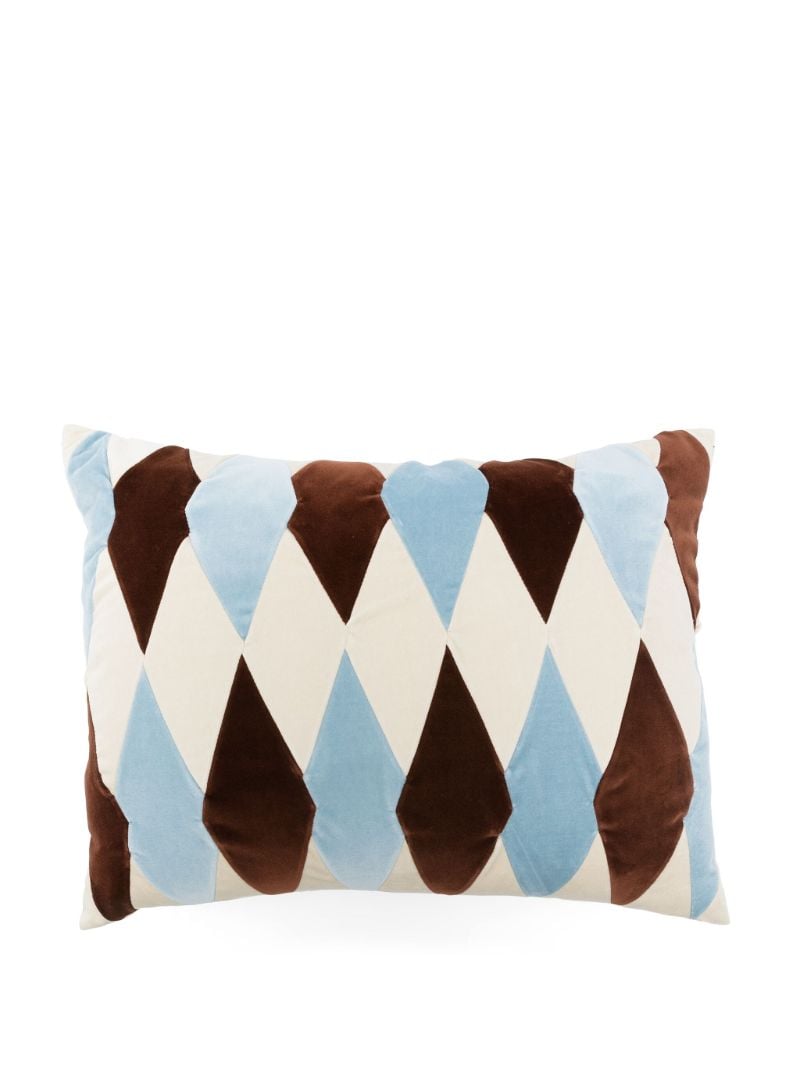 Blue Frances Cushion