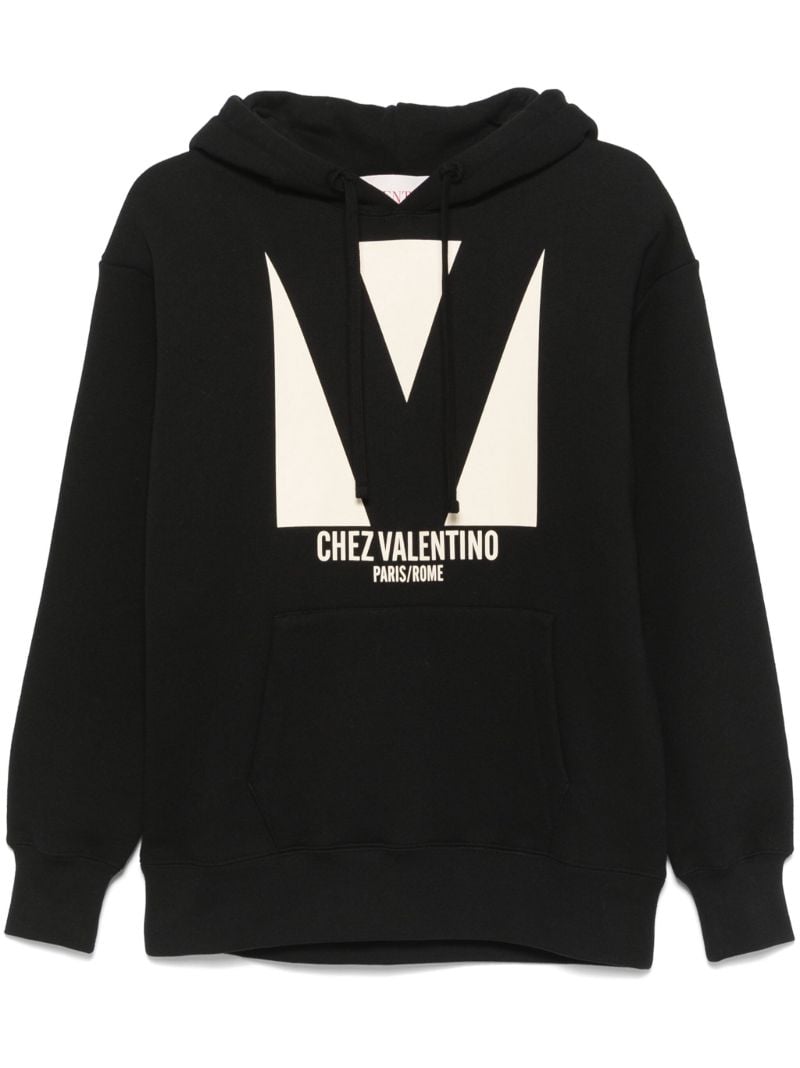Black Chez Valentino Hoodie