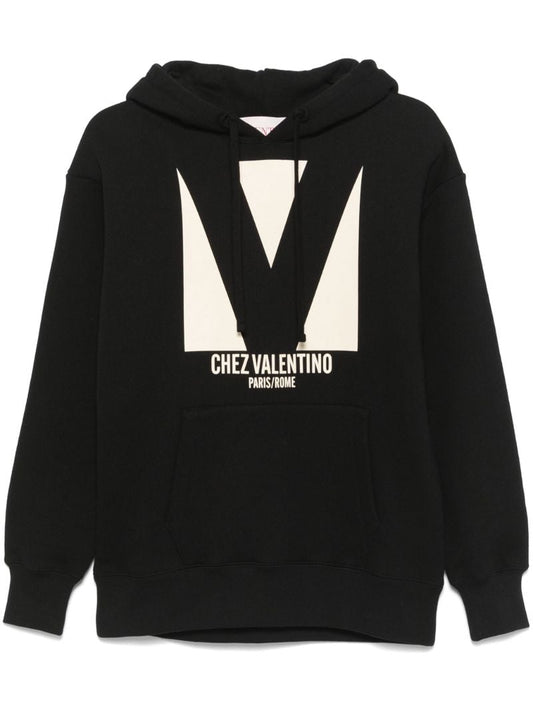 Black Chez Valentino Hoodie