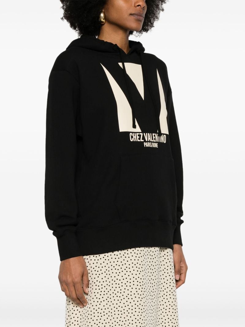 Black Chez Valentino Hoodie
