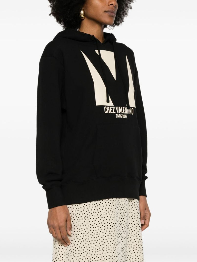 Black Chez Valentino Hoodie