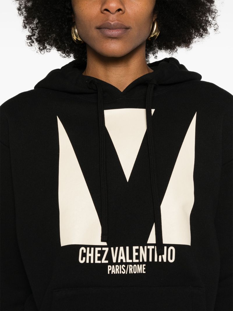 Black Chez Valentino Hoodie
