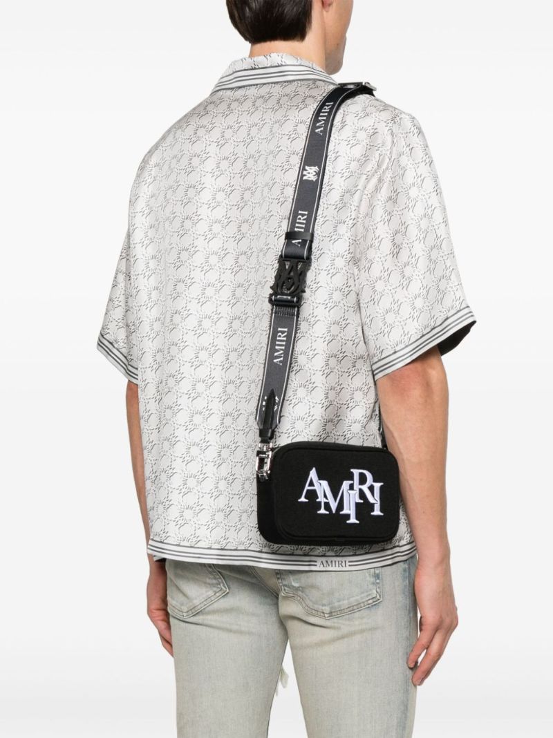 Staggered Messenger Bag