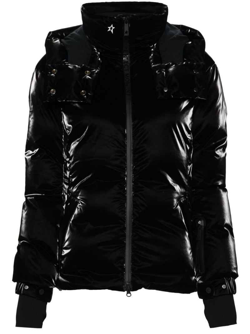 Hooded Belted Ski Jacket