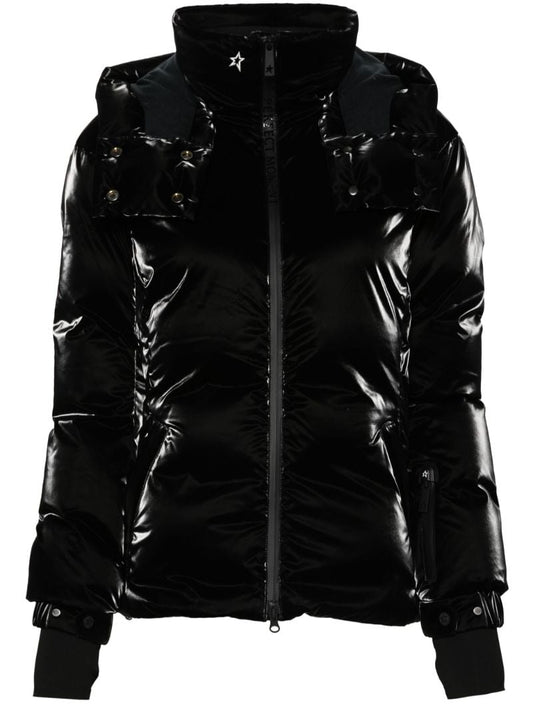 Hooded Belted Ski Jacket