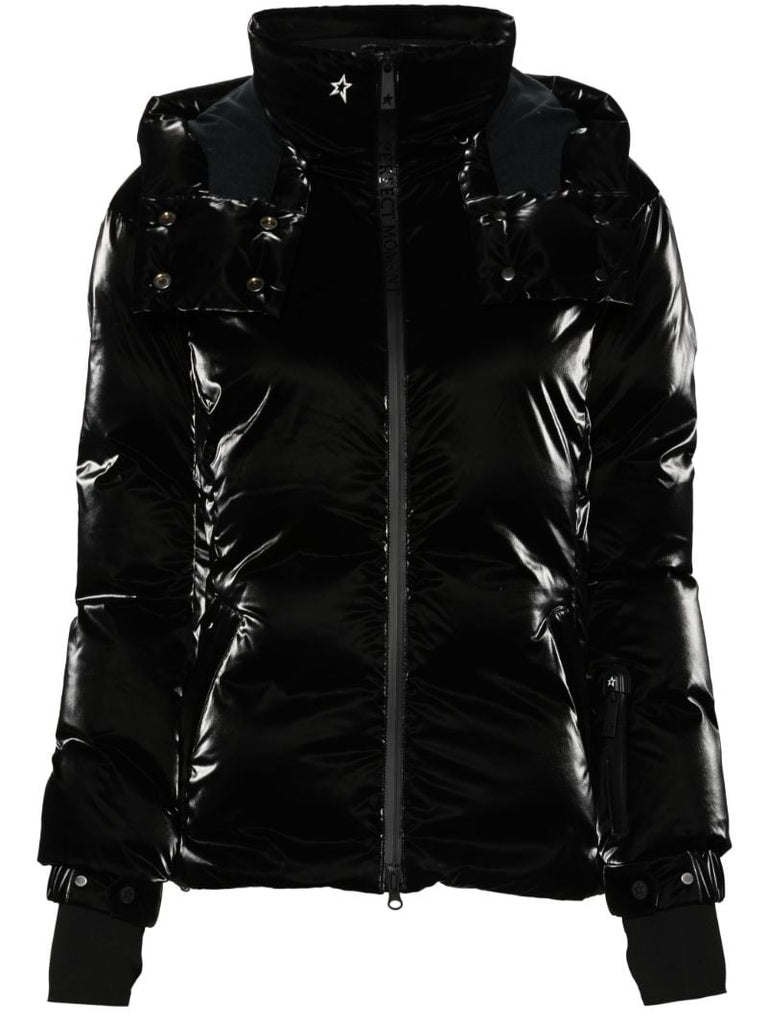 Hooded Belted Ski Jacket