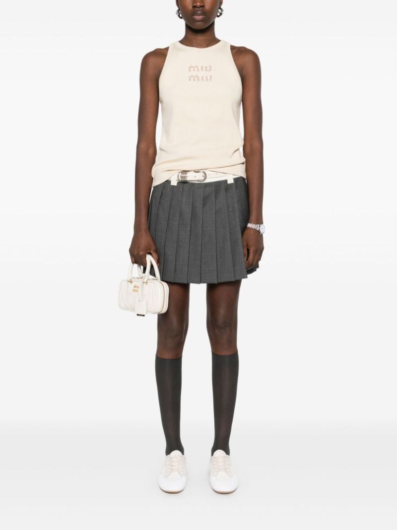 Logo-embroidered Tank Top
