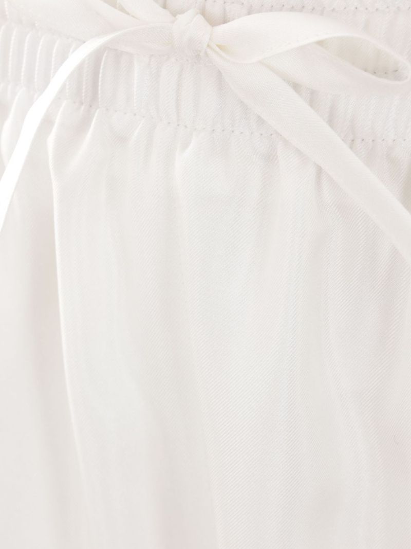 White Metaphysical Tennis Icon Shorts