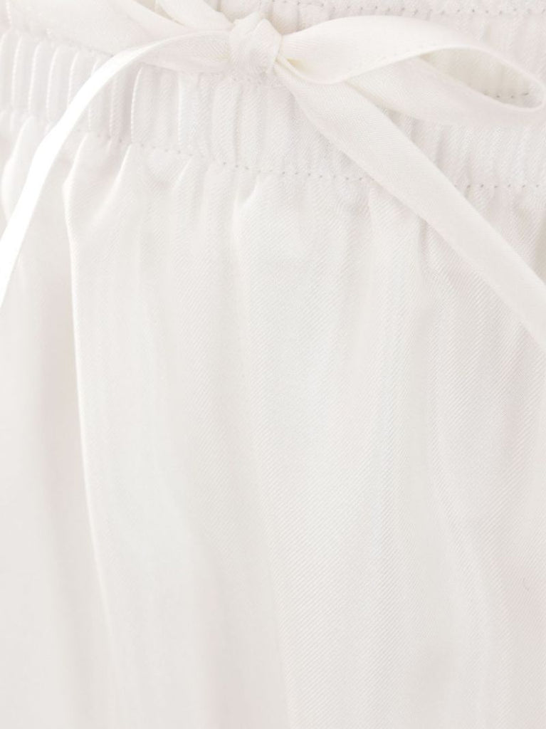 White Metaphysical Tennis Icon Shorts