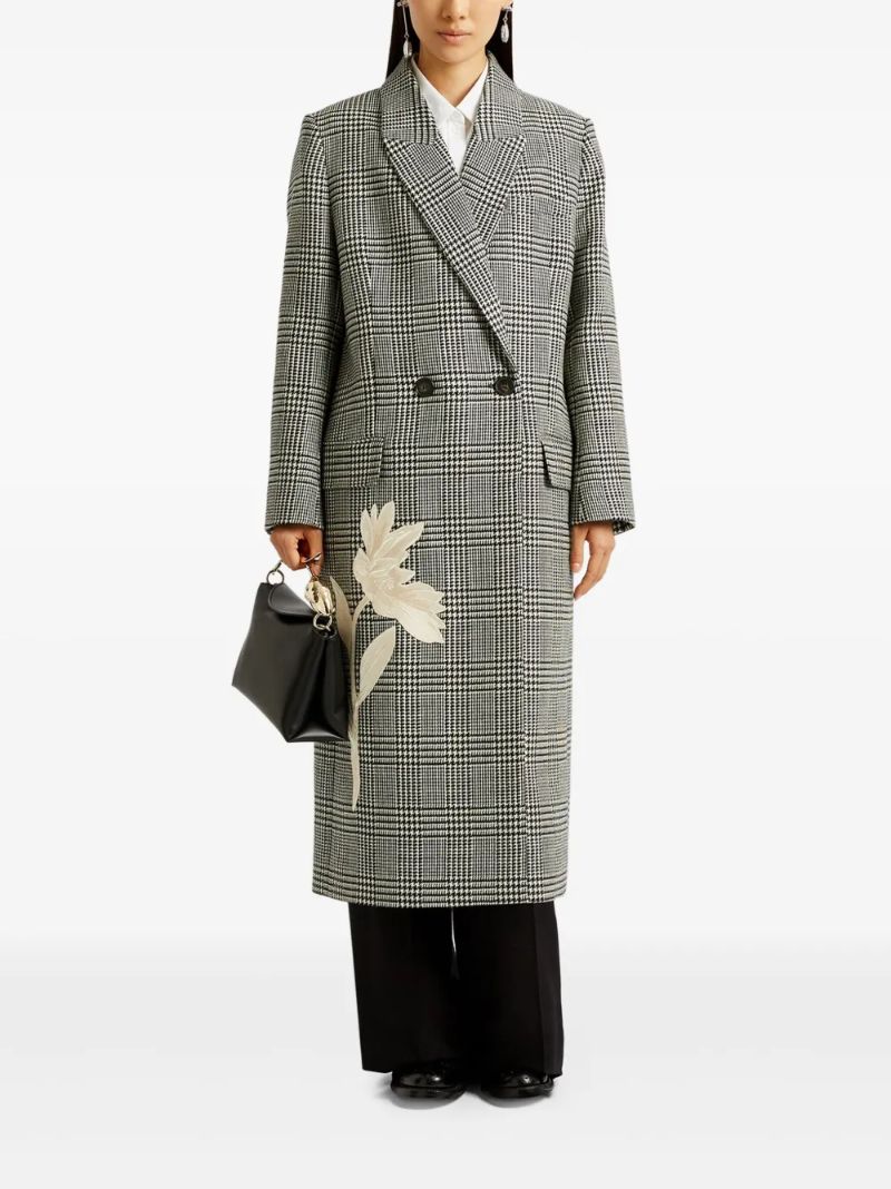 Black Double-breasted Coat