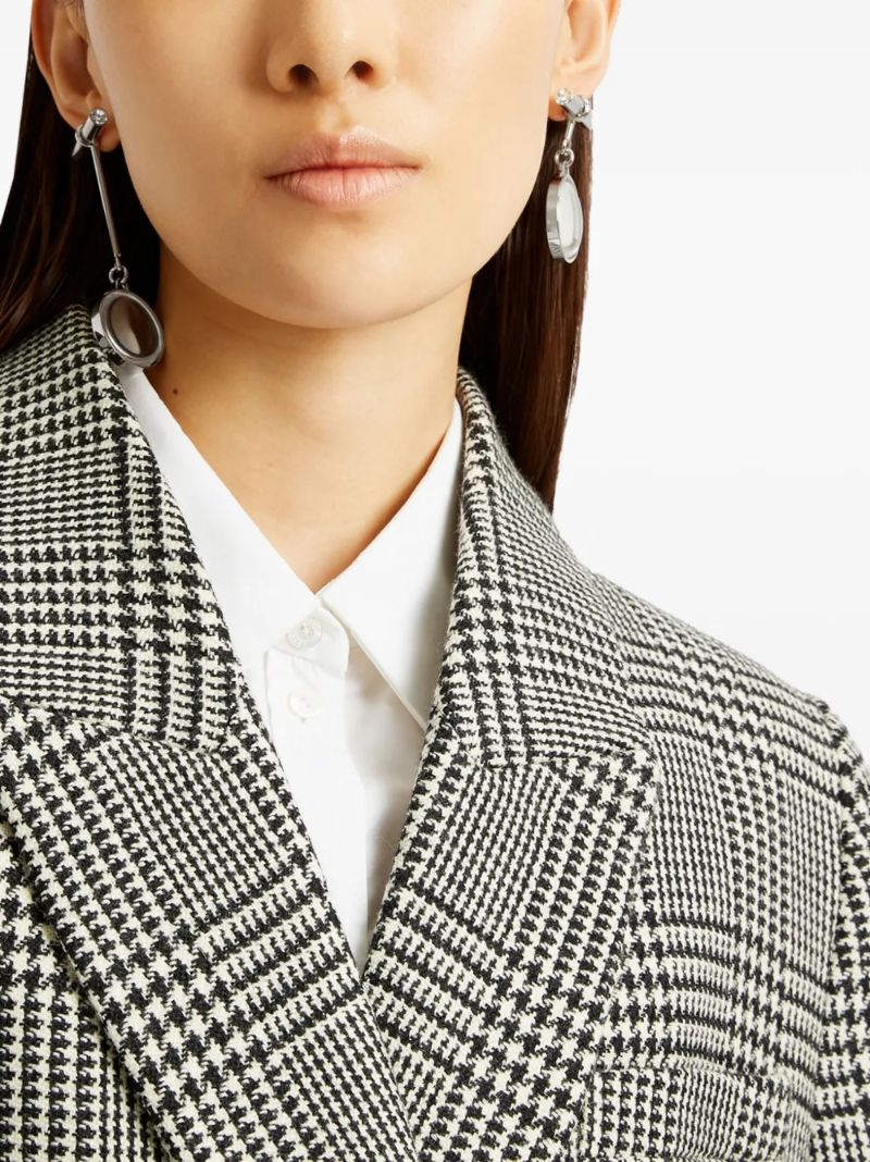 Black Double-breasted Coat