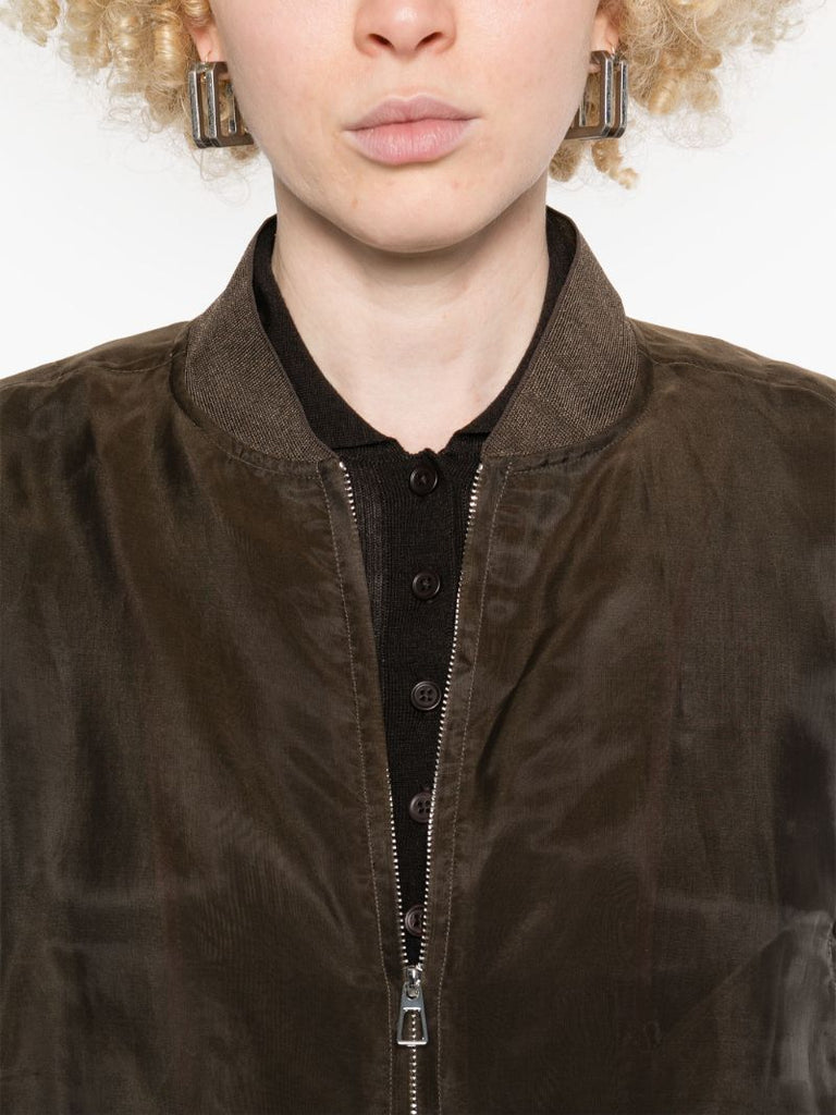 Brown Semi-sheer Jacket