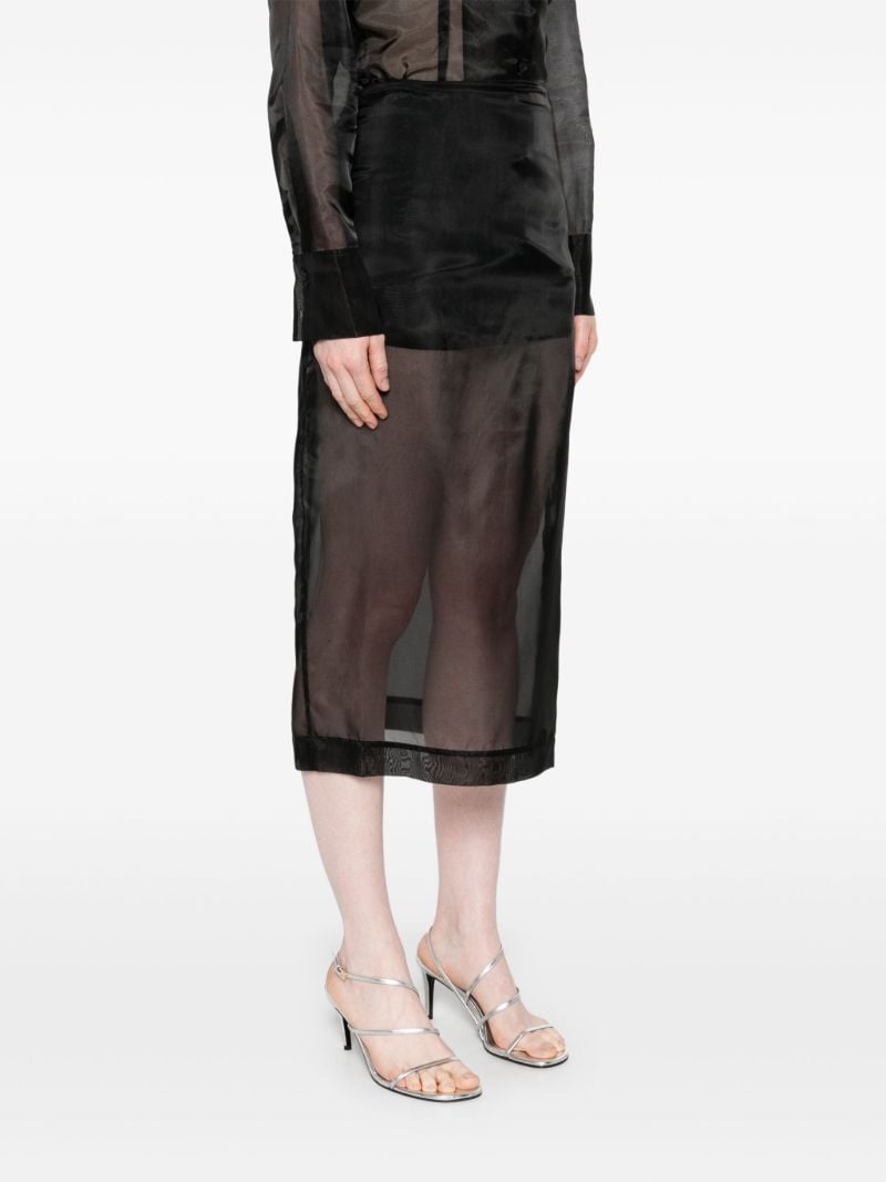 Black Peri Skirt
