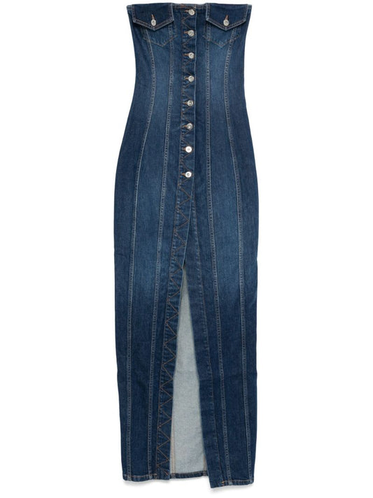 Denim Maxi Dress