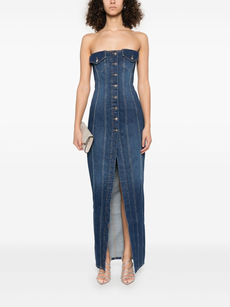 Denim Maxi Dress