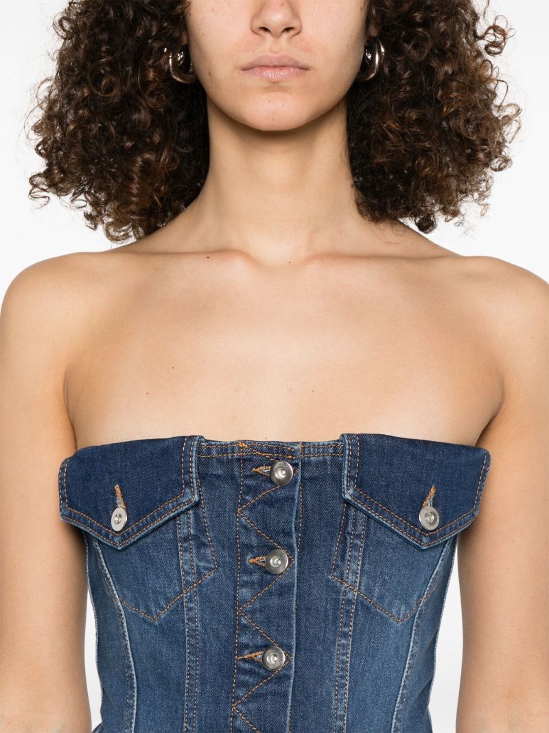 Denim Maxi Dress