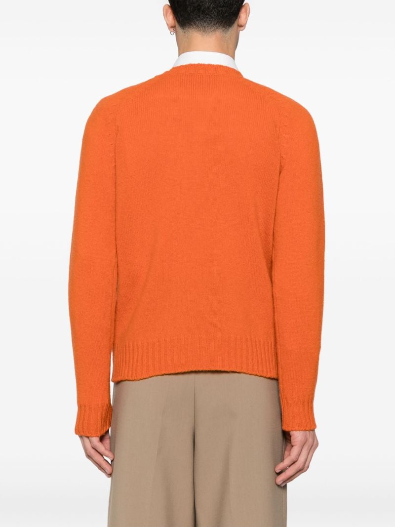 Orange Vlogo Signature Sweater