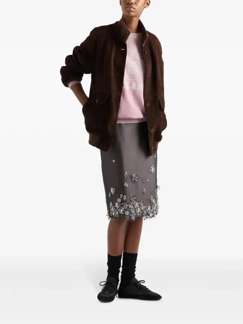 Pink Logo-print Sweatshirt