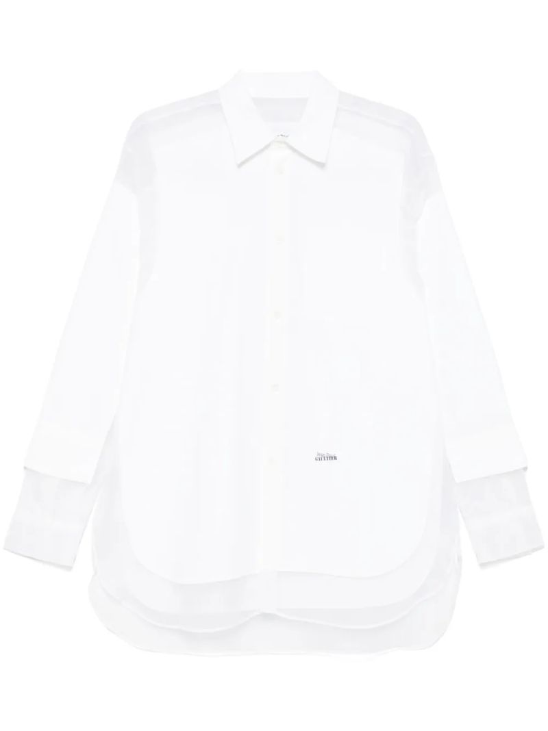 White Layered Shirt