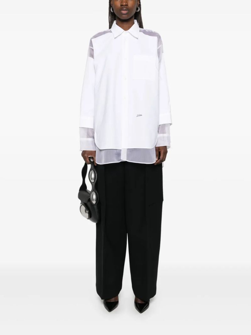 White Layered Shirt
