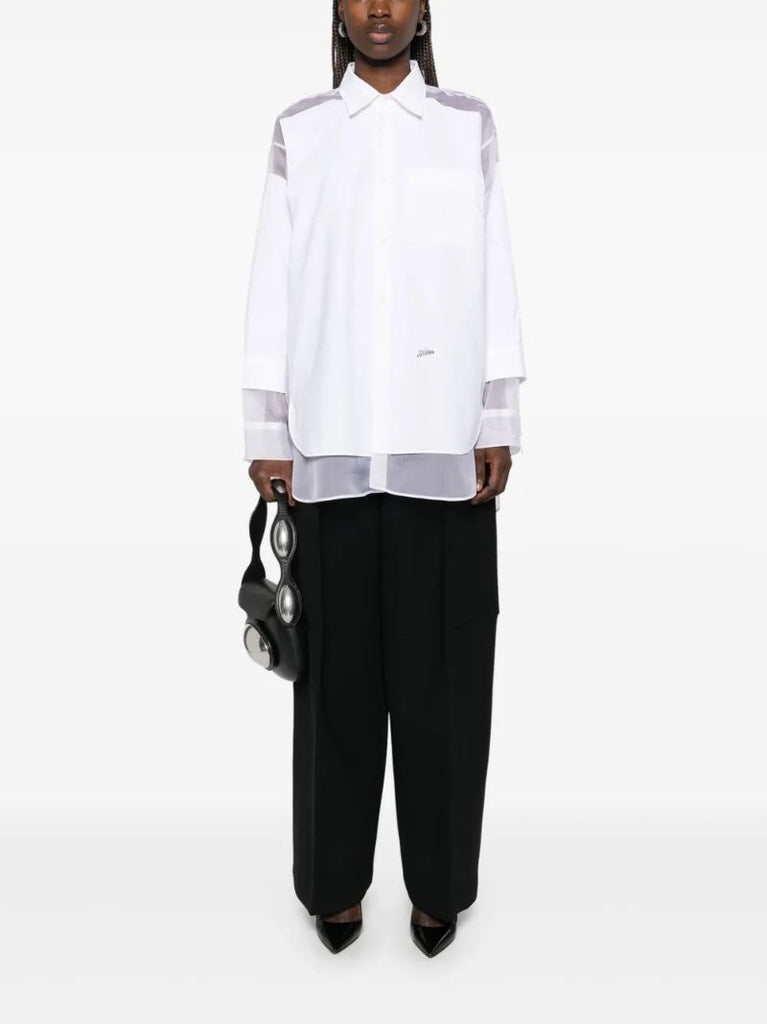 White Layered Shirt