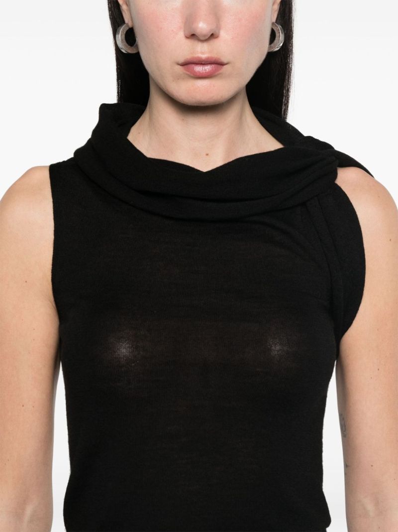Twisted-detail Blouse