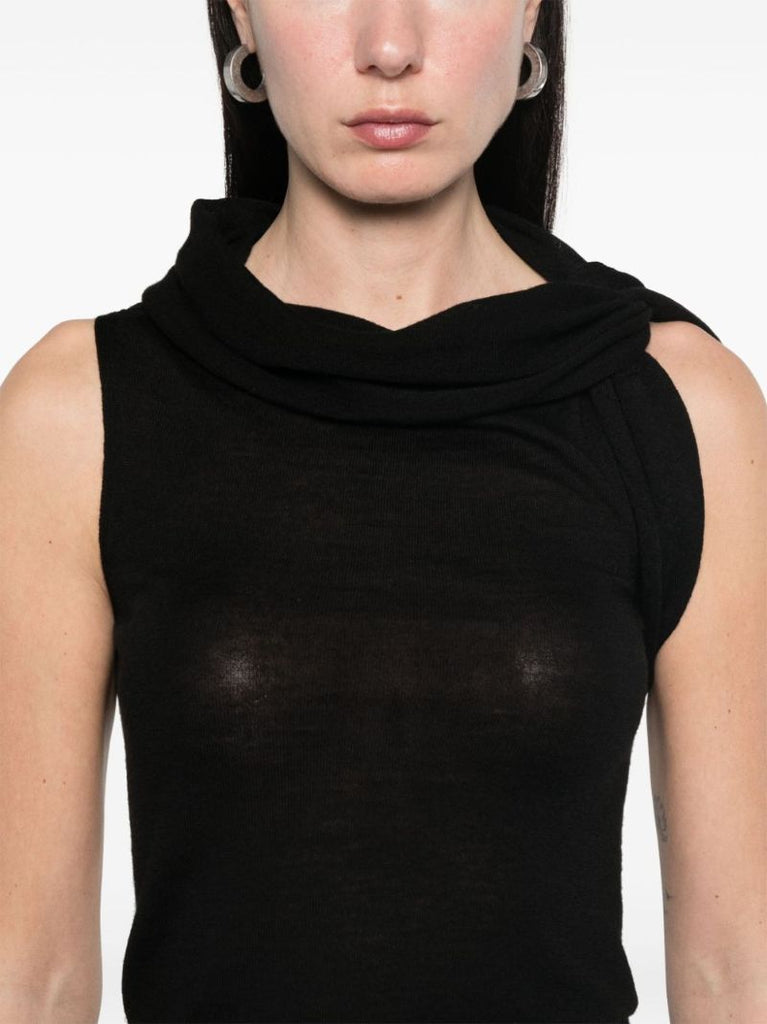 Twisted-detail Blouse