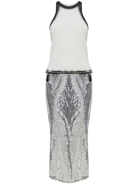 Panelled Midi Dress