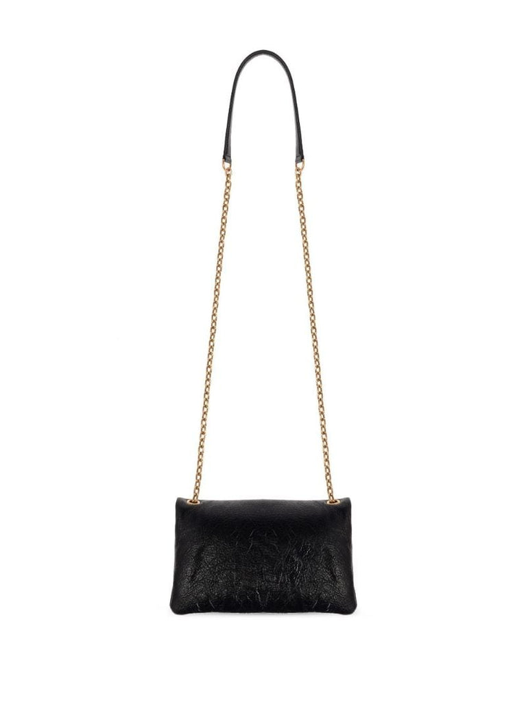 Black Nano Monaco Shoulder Bag