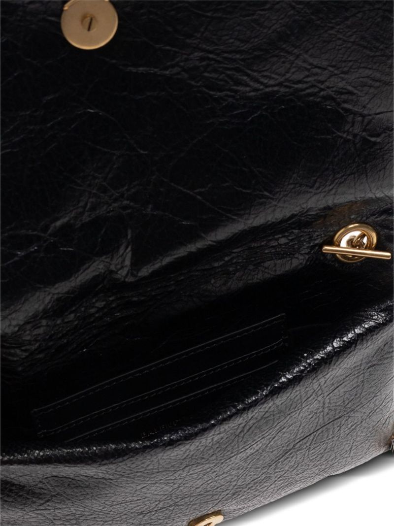 Black Nano Monaco Shoulder Bag
