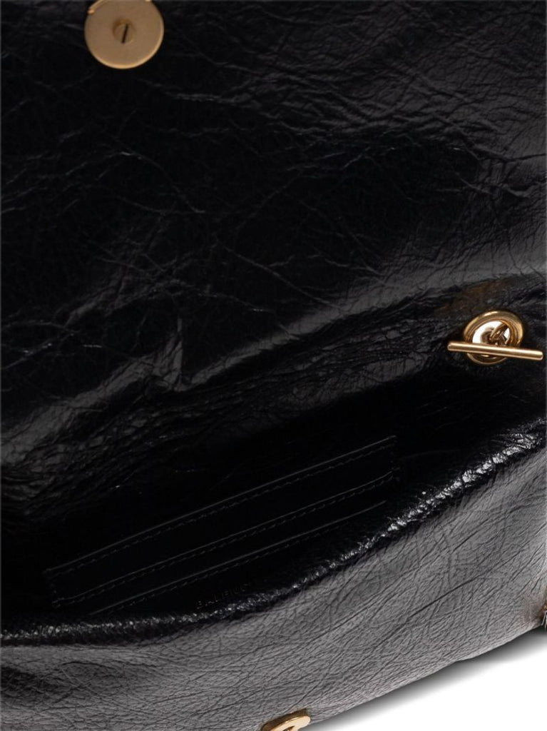 Black Nano Monaco Shoulder Bag