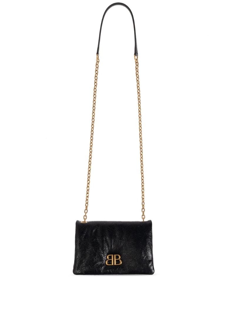 Black Nano Monaco Shoulder Bag