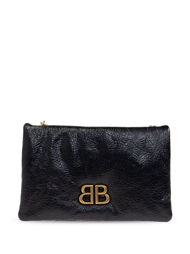 Black Nano Monaco Shoulder Bag