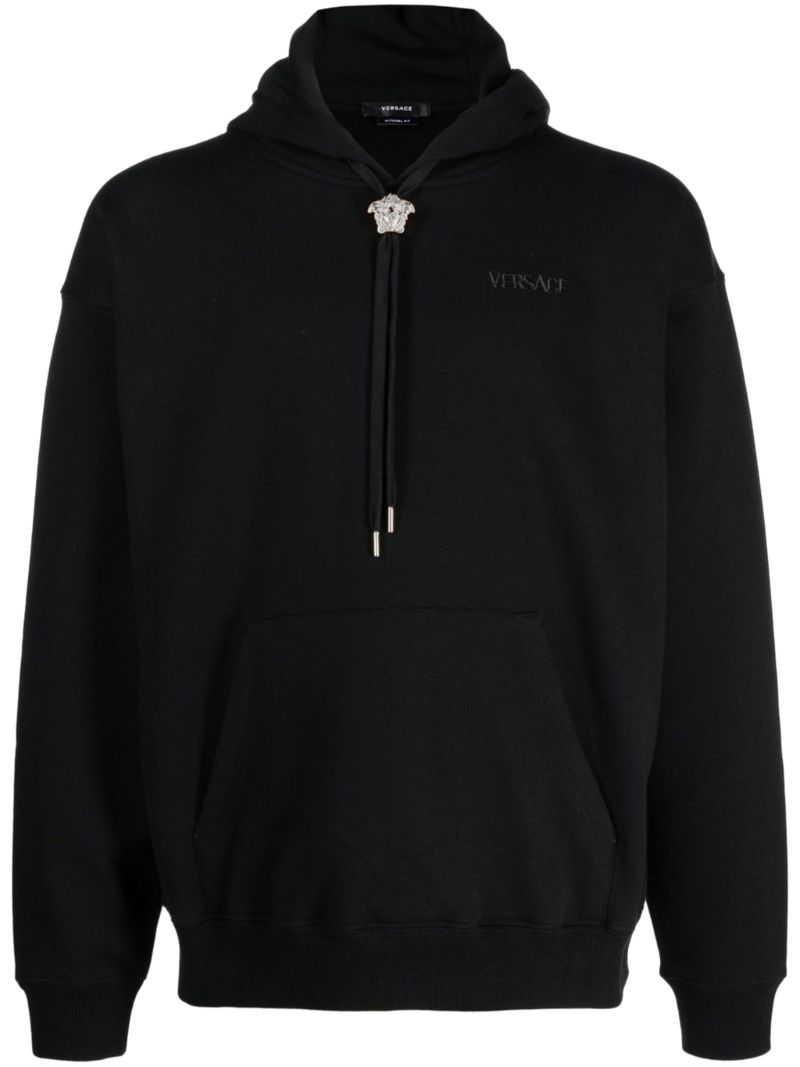 Versace Sweatshirt Gauzed Fleece Fabric
