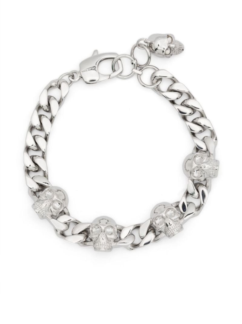Silver Skull Bracelet