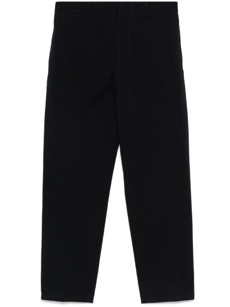 Black Tapered Trousers
