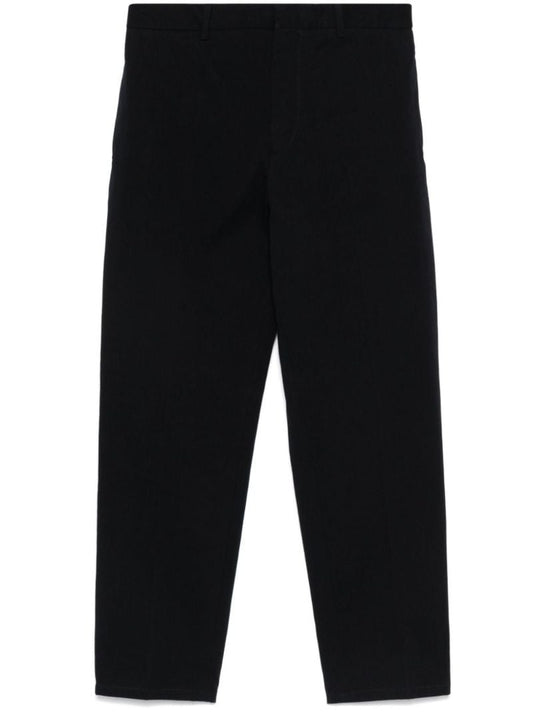 Black Tapered Trousers