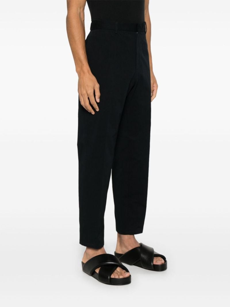 Black Tapered Trousers