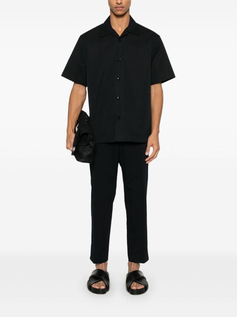 Black Tapered Trousers