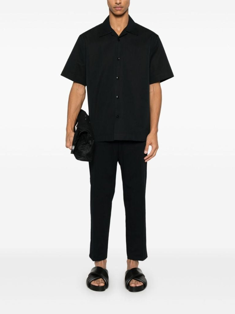 Black Tapered Trousers