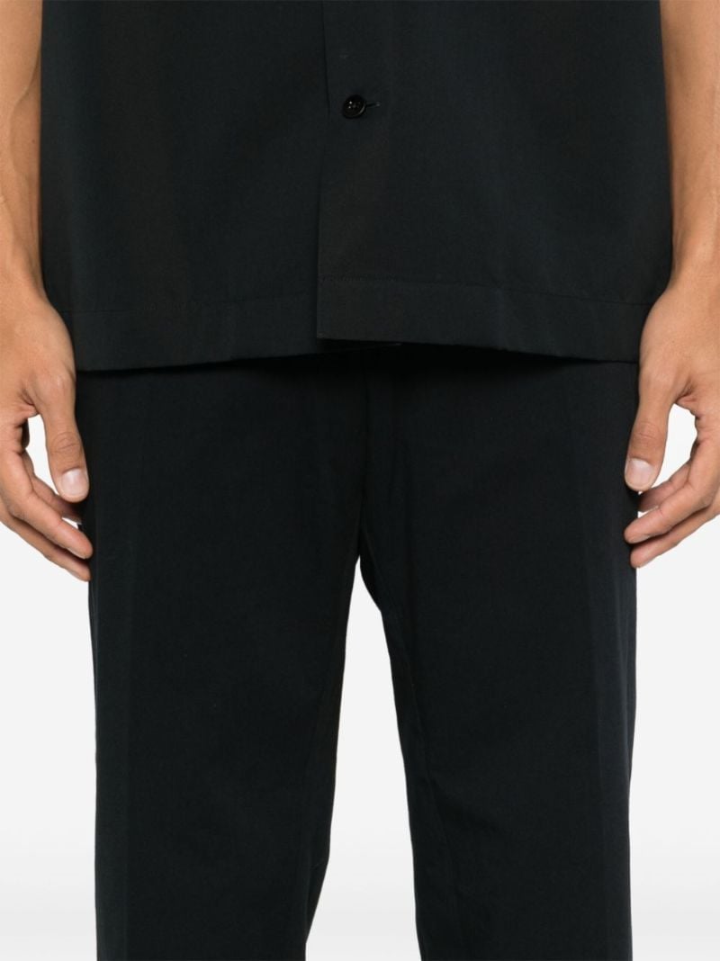 Black Tapered Trousers