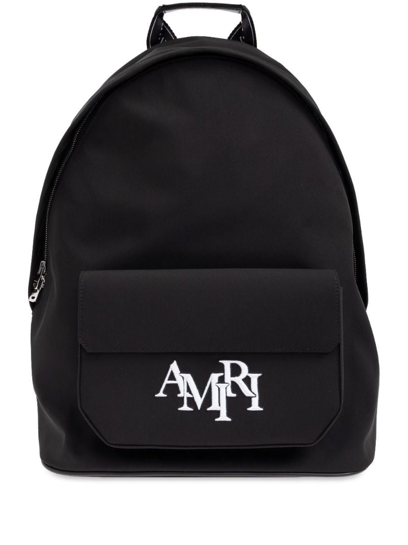 Logo-embroidered Backpack
