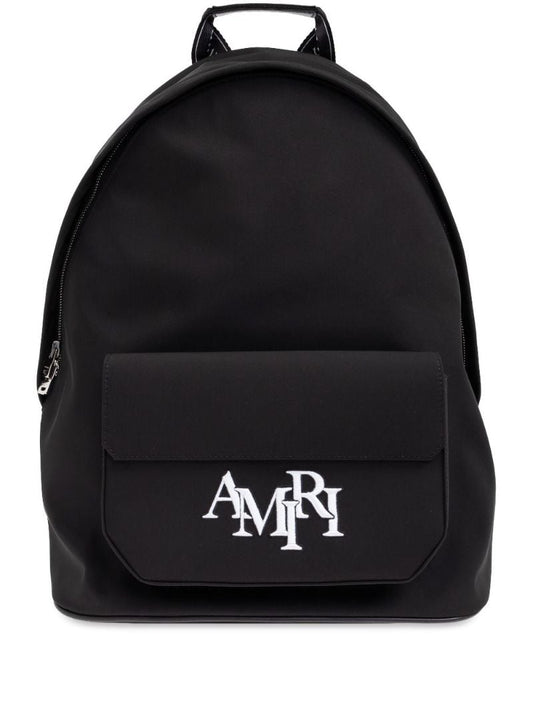 Logo-embroidered Backpack