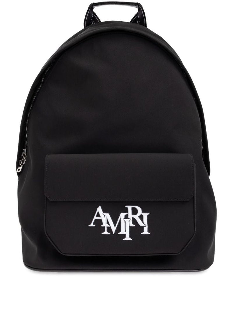 Logo-embroidered Backpack