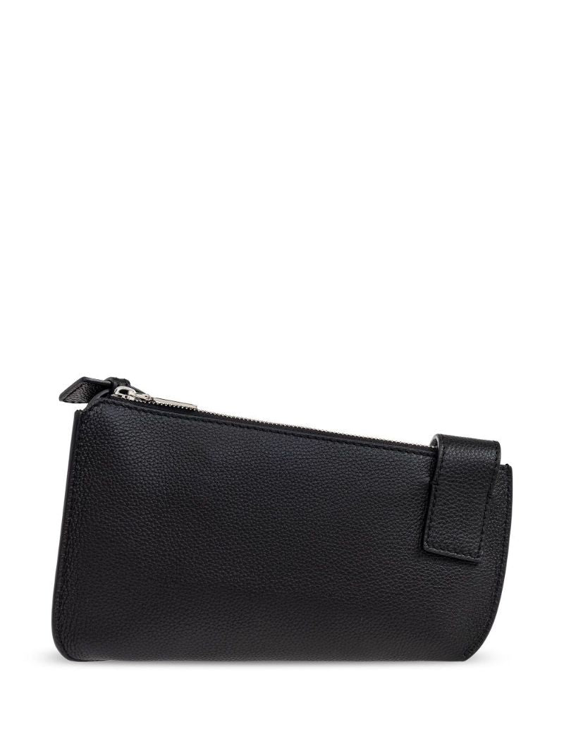 Black T-bar Cross Body Bag