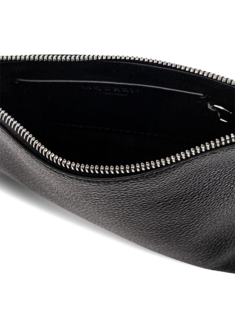 Black T-bar Cross Body Bag