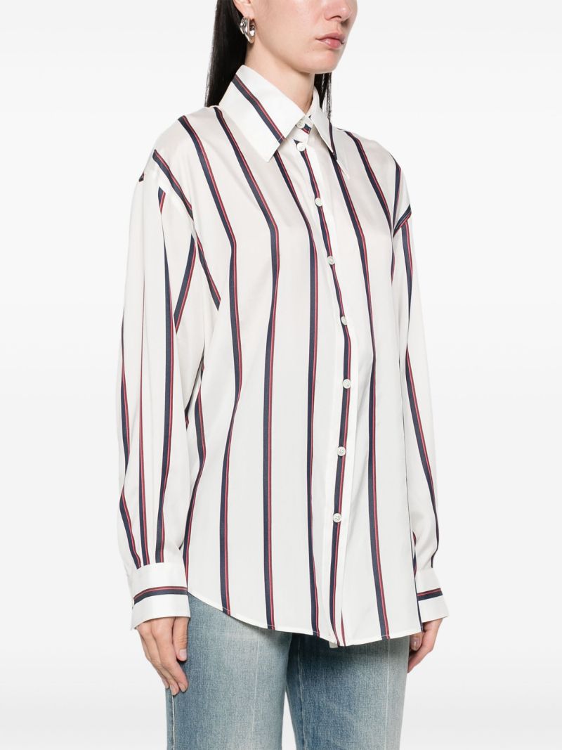 White Striped Shirt