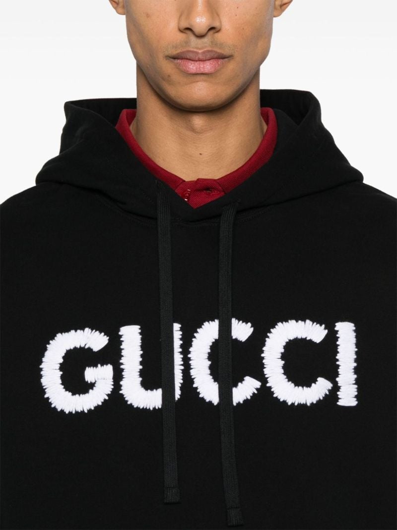 Logo-embroidered Hoodie
