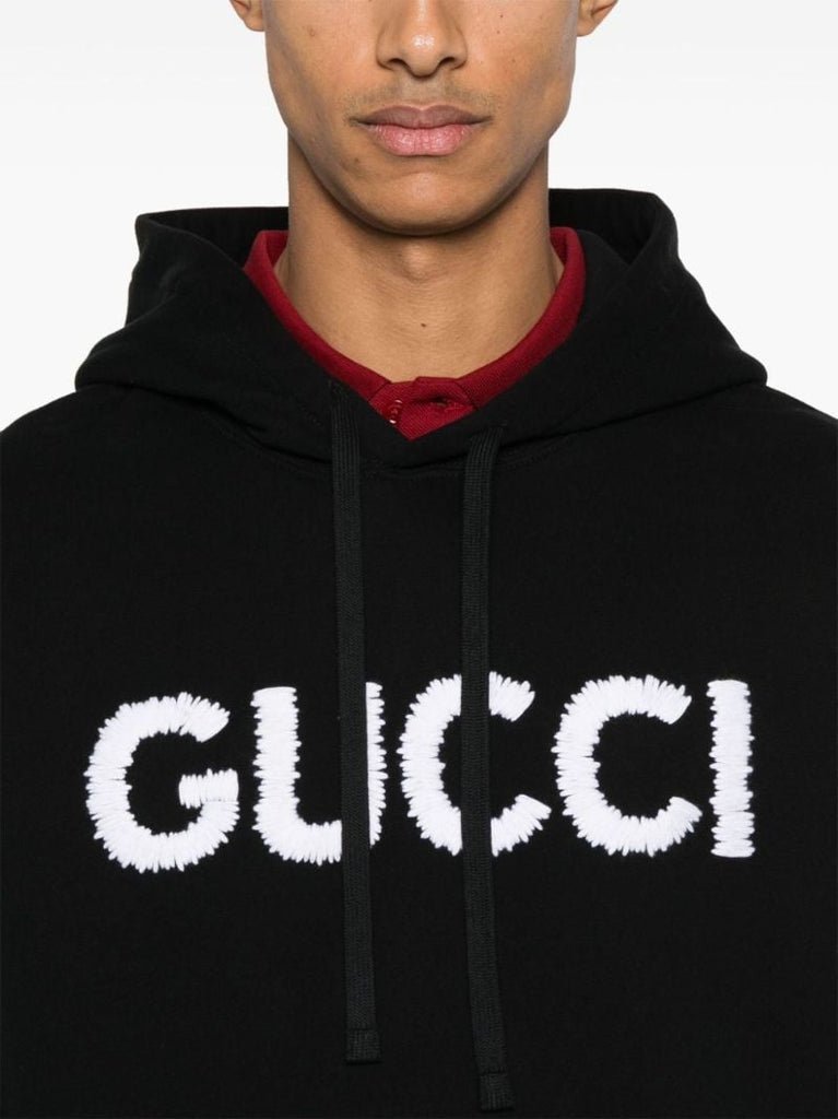 Logo-embroidered Hoodie